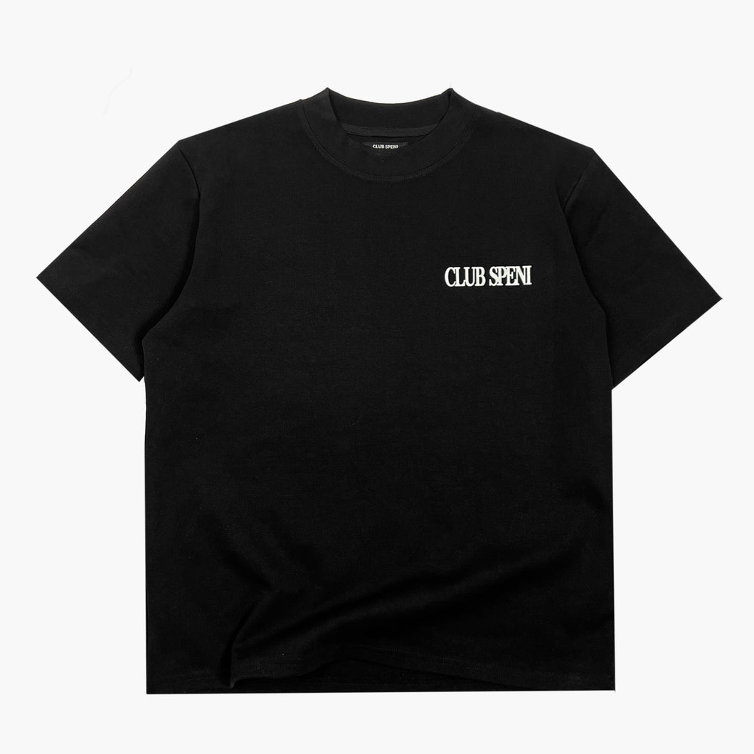 WELCOME TO THE CLUB TEE - BLACK