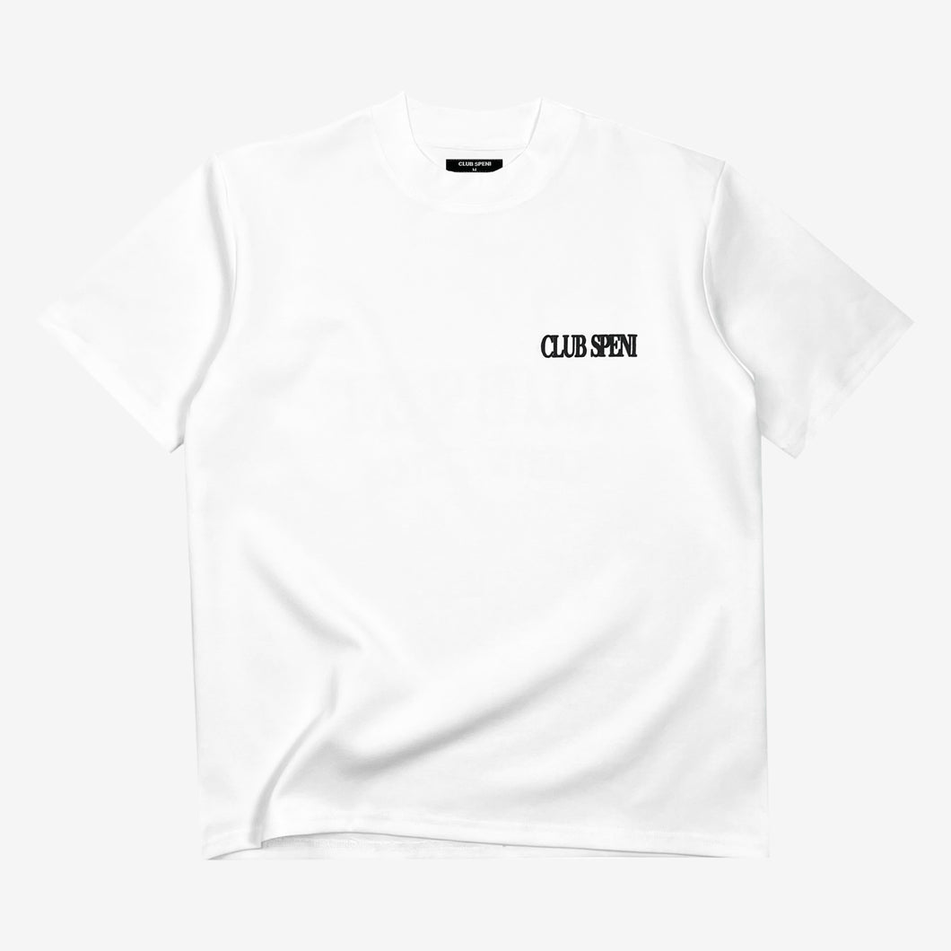 WELCOME TO THE CLUB TEE - WHITE